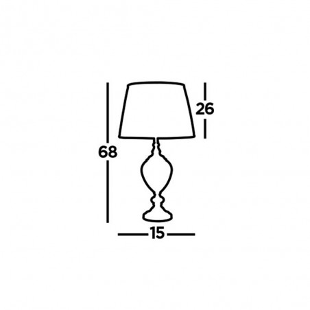 Lampe a poser Dallas