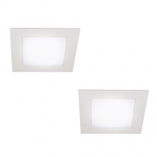 Pack 2 downlights LED...
