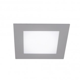 Pack 2 downlights LED gris (18W)