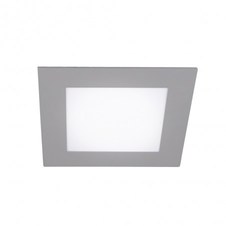 Pack 2 downlights LED gris (18W)