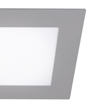 Pack 2 downlights LED gris (18W)