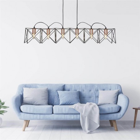 Lampe de plafond Anthea (6 lumières)