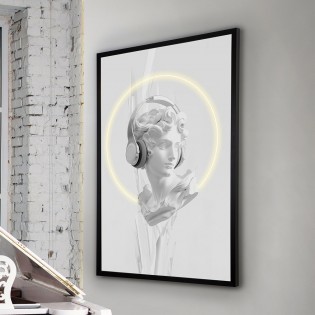 Tableau avec lumière LED...