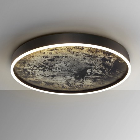 Plafón de techo LED Stone CCT (60+35W)