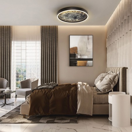 Plafón de techo LED Stone CCT (60+35W)