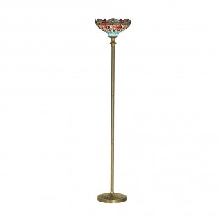 Lampadaire Tiffany Dragonfly
