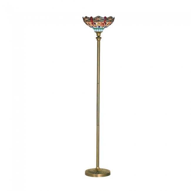 Lampadaire Tiffany Dragonfly