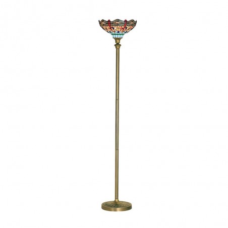 Lampadaire Tiffany Dragonfly
