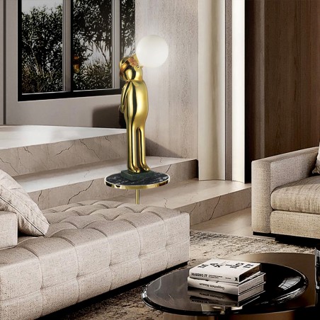 Figura decorativa con luz Mr Bubble