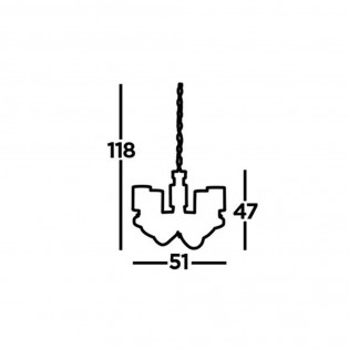 Lustre Catalina (5 lumières)