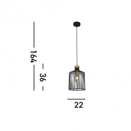 Plafonnier Bird Cage I