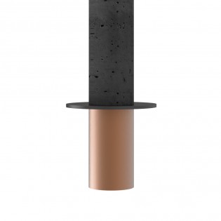 Lampe suspendue Rita Noir