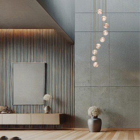 Lampe de plafond Royal Espiral (9 lumieres)