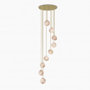 Lampe de plafond Royal Espiral (9 lumieres)