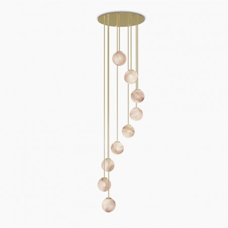 Lampe de plafond Royal Espiral (9 lumieres)