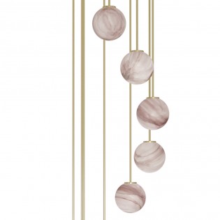 Lampe de plafond Royal Espiral (9 lumieres)