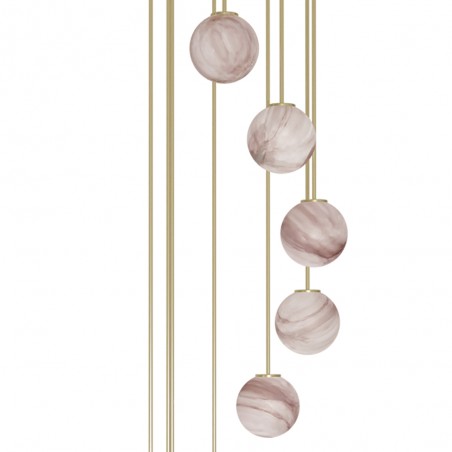 Lampe de plafond Royal Espiral (9 lumieres)