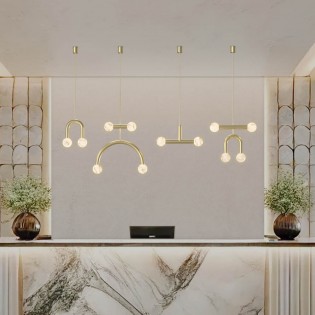 Lampe de plafond Rigoberta Trio Albâtre