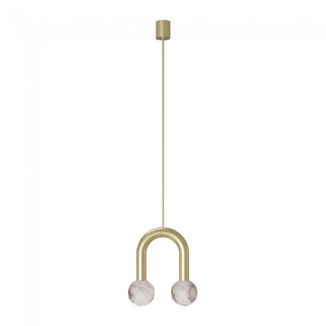 Lampe de plafond Rigoberta Mono Súper Curvo Albâtre