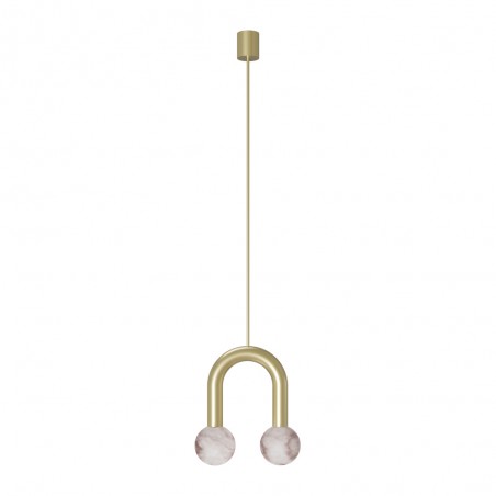 Lampe de plafond Rigoberta Mono Súper Curvo Albâtre