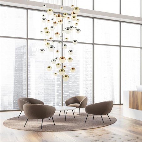 Lampe de suspension LED Planets (55x7W)