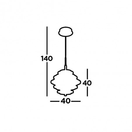 Suspension LED Hive (34W)