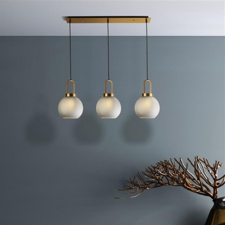 Regletté de plafond Snowdrop (3 lumieres)