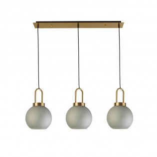 Regletté de plafond Snowdrop (3 lumieres)