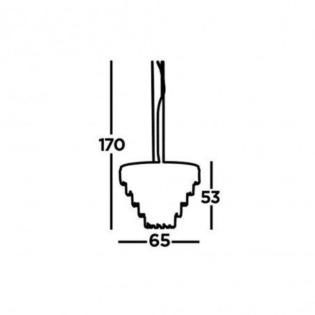 Lampe de suspension Clarissa