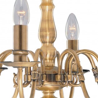 Lustre Flemish (8 lumieres)