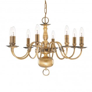 Lustre Flemish (8 lumieres)