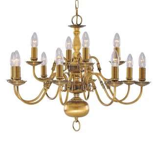 Lustre Flemish (12 lumieres)