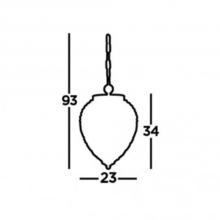 Lampe de suspension Pineapple