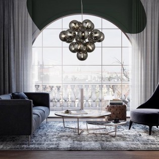 Lampe de plafond Berry (17 lumieres)