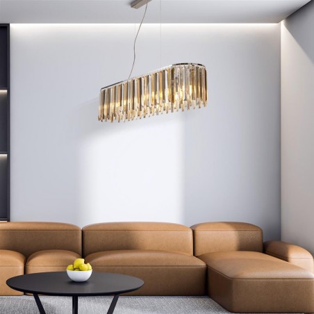 Lampe de suspension lineal Clarissa