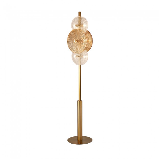 Lampadaire Wagon Wheel (6 lumieres)