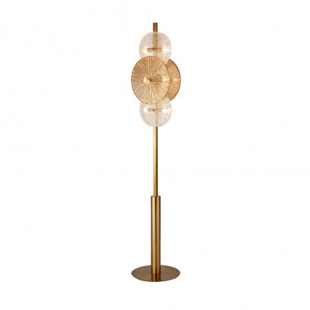 Lampadaire Wagon Wheel (6 lumieres)