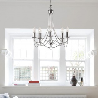 Chandelier Maypole (5 lumieres)