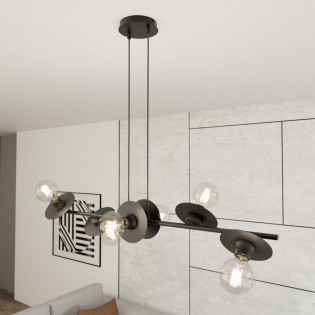 Lampe de plafond Dampur (6 lumieres)