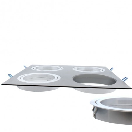 Kardan Helium Aluminium (4 lumières)