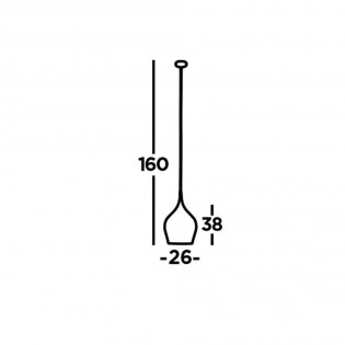 Lampe de suspension Vibrant - 26