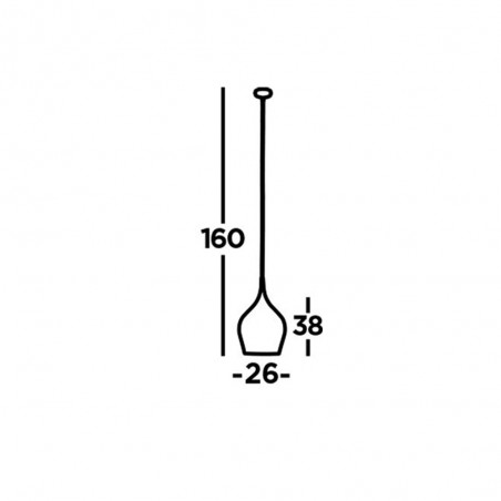 Lampe de suspension Vibrant - 26