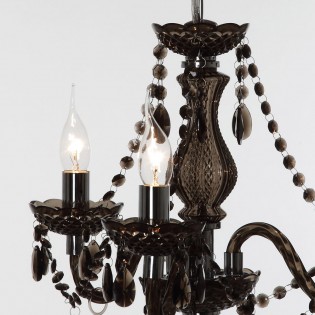 Lustre Lüster Noir (3 lumières)