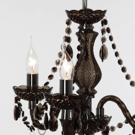 Lustre Lüster Noir (3 lumières)