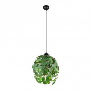 Lampe de plafond Leavy Vert