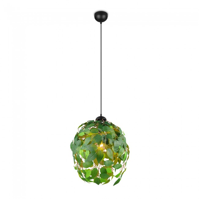 Lampe de plafond Leavy Vert