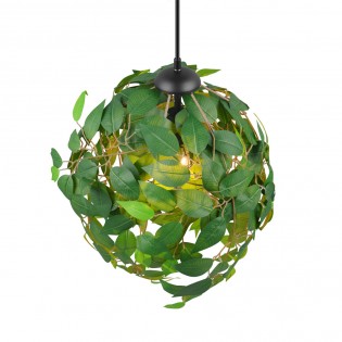 Lampe de plafond Leavy Vert