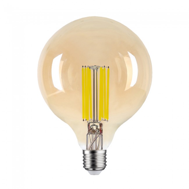 Ampoule LED E27 G125 Or Classe A (7W)