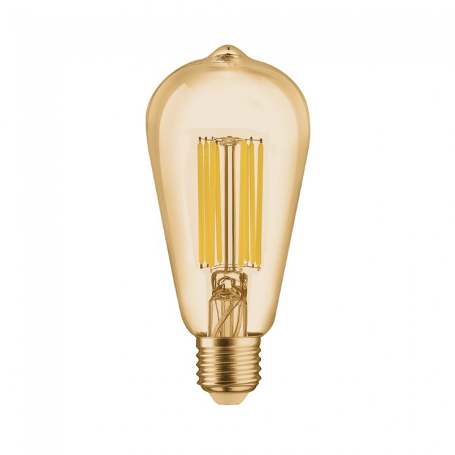 Ampoule LED E27 ST64 Or Classe A (7W)