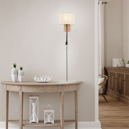Applique avec lecteur LED Nilam (3,1W)